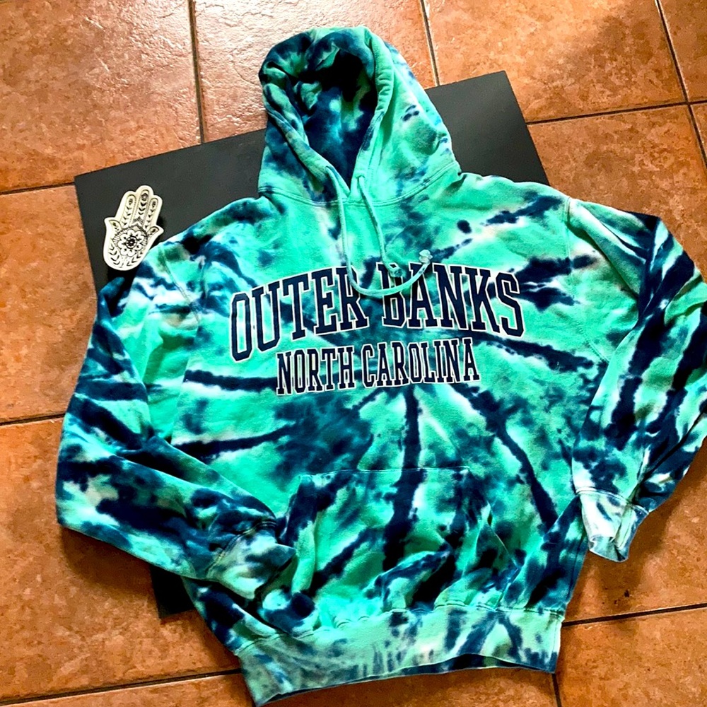 OBX sweatshirt size Med tye dyed hoodie